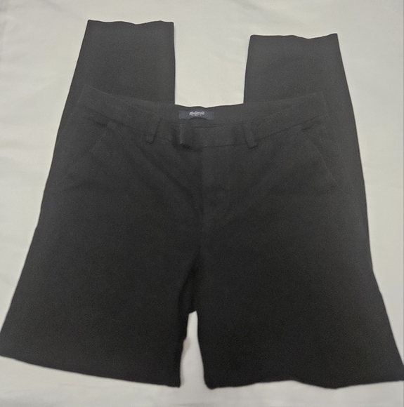 Madewell Classic Black Ankle Pants With Hook And Eye Closure! - Picture 2 of 7